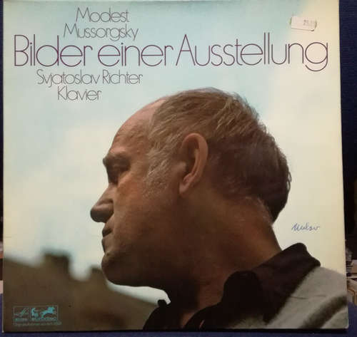 Cover Modest Mussorgsky - Svjatoslav Richter* - Bilder Einer Ausstellung (LP, RE) Schallplatten Ankauf