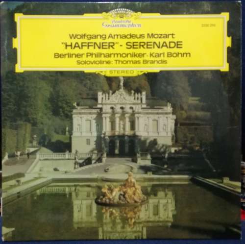 Cover Wolfgang Amadeus Mozart, Berliner Philharmoniker • Karl Böhm, Thomas Brandis - Haffner - Serenade (LP, Album, RE) Schallplatten Ankauf