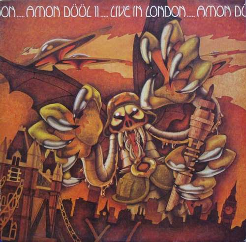 Cover Amon Düül II - Live In London (LP, Album) Schallplatten Ankauf