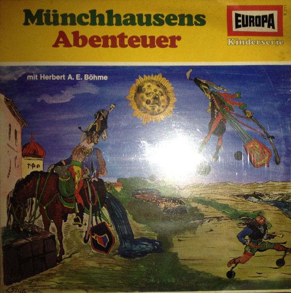 Cover Gottfried August Bürger - Münchhausens Abenteuer (LP, RP) Schallplatten Ankauf