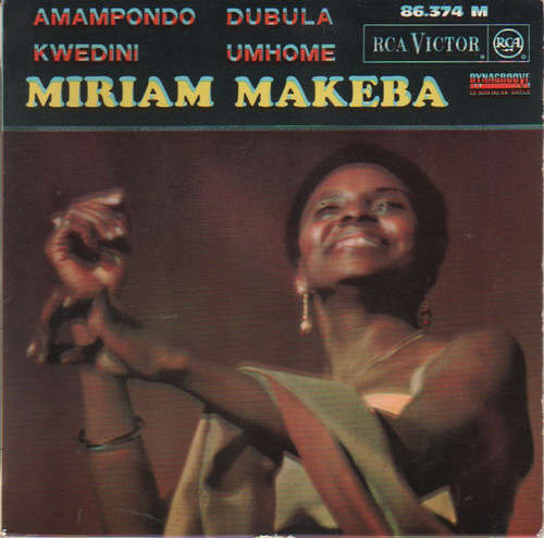 Cover Miriam Makeba - Amampondo (7, EP) Schallplatten Ankauf