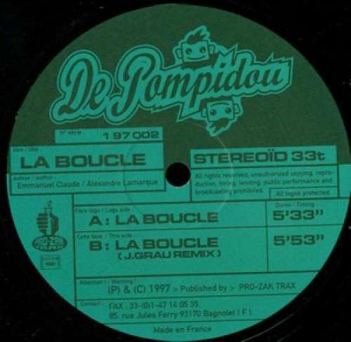 Cover La Boucle Schallplatten Ankauf