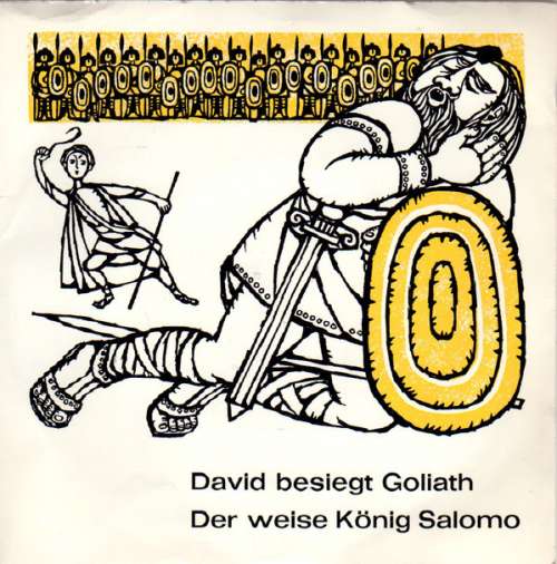 Cover Johannes Michael Hollenbach S. J. - David Besiegt Goliath / Der Weise König Salomo (7) Schallplatten Ankauf