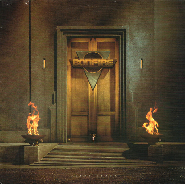 Cover Bonfire - Point Blank (LP, Album) Schallplatten Ankauf