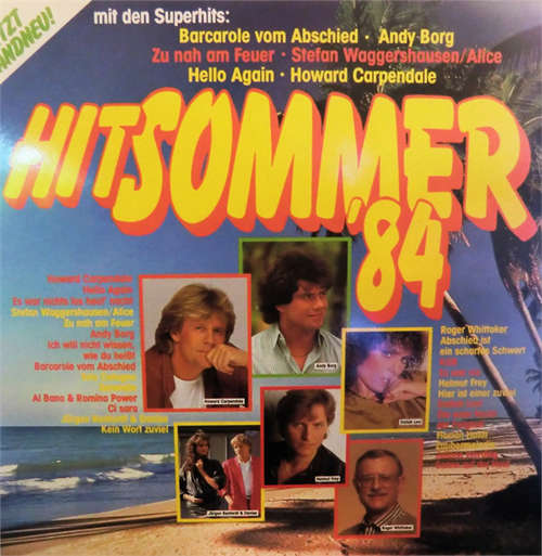Cover Various - Hitsommer '84 (LP, Comp) Schallplatten Ankauf