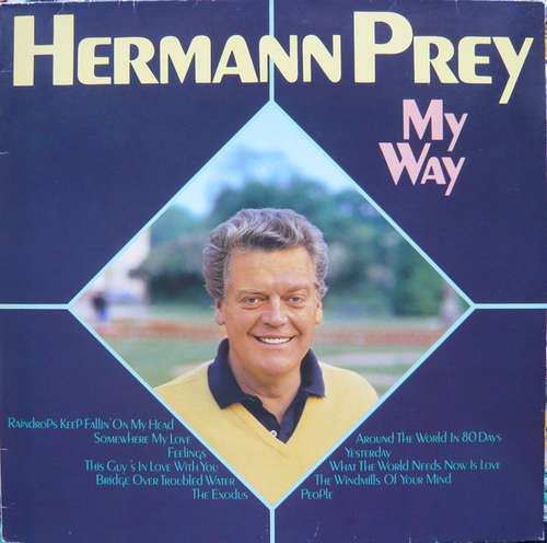 Cover Hermann Prey - My Way (LP, Album) Schallplatten Ankauf
