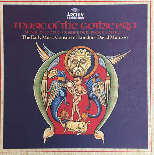 Cover The Early Music Consort Of London / David Munrow - Music Of The Gothic Era - Musik Der Gotik - Musique De L'Epoque Gothique (3xLP + Box) Schallplatten Ankauf