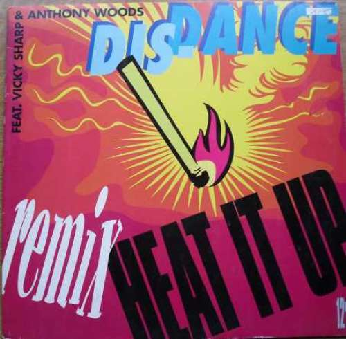 Cover Dis-Dance Feat. Vicky Sharp & Anthony Woods - Heat It Up Remix (12) Schallplatten Ankauf