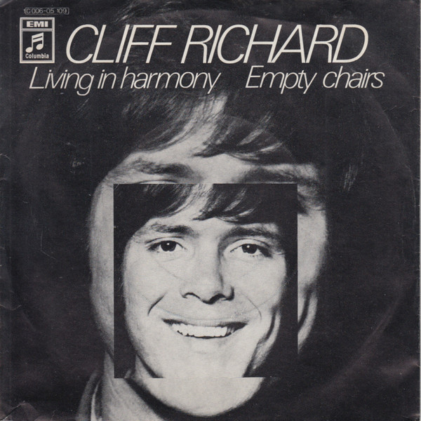 Cover Cliff Richard - Living In Harmony / Empty Chairs (7, Single) Schallplatten Ankauf