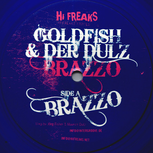 Cover Goldfish & Der Dulz* - Brazzo (12, Ltd, Blu) Schallplatten Ankauf