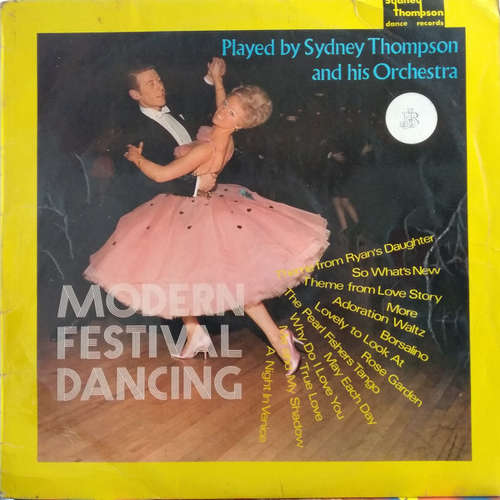Cover Sydney Thompson And His Orchestra - Modern Festival Dancing (LP, Album) Schallplatten Ankauf