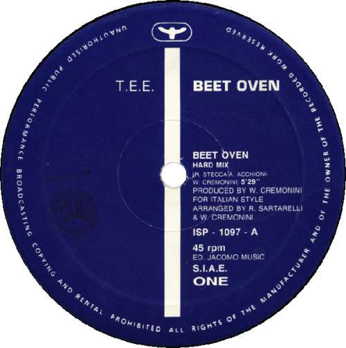 Cover T.E.E. - Beet Oven (12) Schallplatten Ankauf