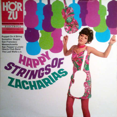 Cover Helmut Zacharias - Happy Strings Of Zacharias (LP, Album) Schallplatten Ankauf