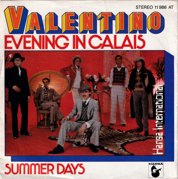 Cover Valentino (18) - Evening In Calais (7, Single) Schallplatten Ankauf