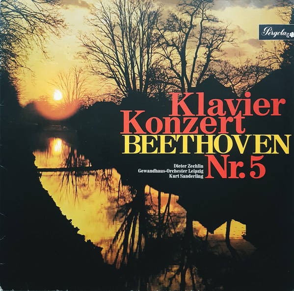 Cover Beethoven*, Dieter Zechlin, Gewandhaus-Orchester Leipzig*, Kurt Sanderling - Klavierkonzert Nr. 5 (LP) Schallplatten Ankauf