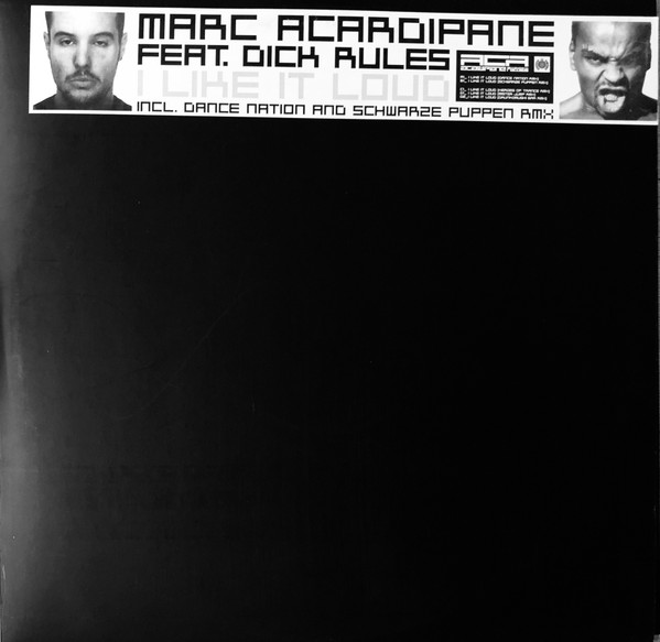 Cover Marc Acardipane Feat. Dick Rules - I Like It Loud (2x12) Schallplatten Ankauf