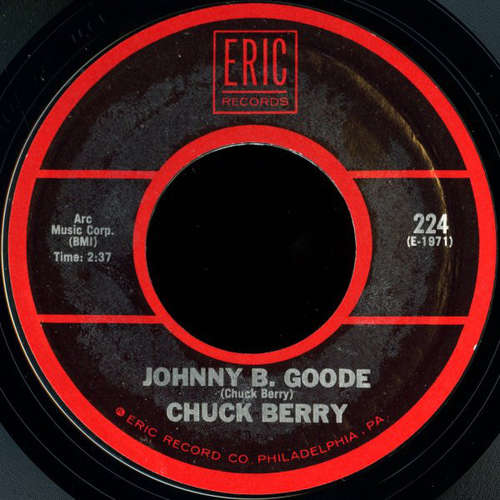 Cover Chuck Berry - Johnny B. Goode / Carol (7, Single, RE) Schallplatten Ankauf
