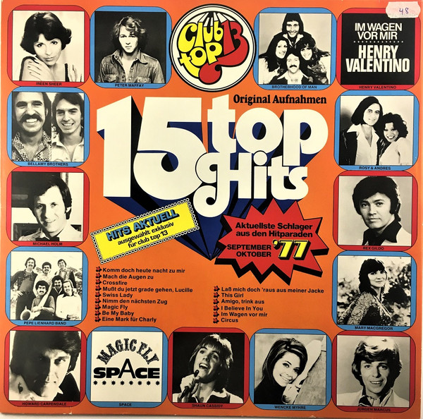 Cover Various - 15 Top Hits September/Oktober '77 (LP, Comp) Schallplatten Ankauf
