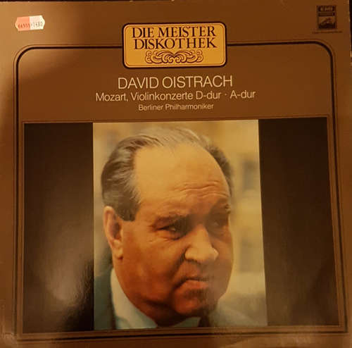 Cover David Oistrach, Berliner Philharmoniker - Mozart Violinkonzerte D-dur & A-dur (LP) Schallplatten Ankauf