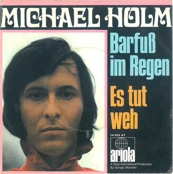Cover Michael Holm - Barfuß Im Regen (7, Single, Tel) Schallplatten Ankauf