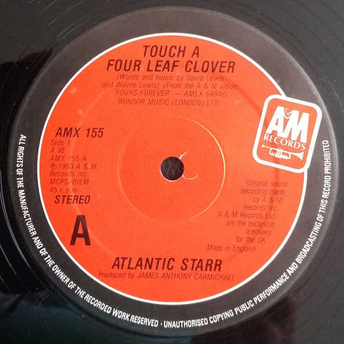 Cover Atlantic Starr - Touch A Four Leaf Clover (12) Schallplatten Ankauf