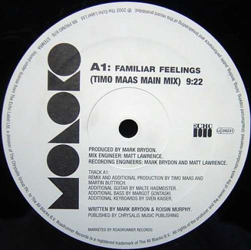 Cover Moloko - Familiar Feelings (2x12, Promo) Schallplatten Ankauf
