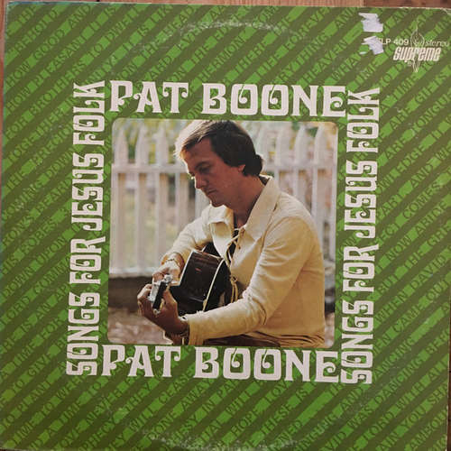 Cover Pat Boone - Songs For Jesus Folk (LP) Schallplatten Ankauf