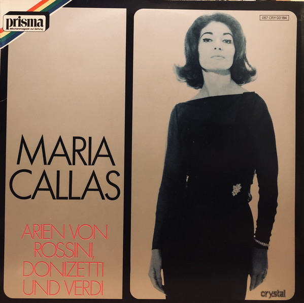 Cover Maria Callas - Arien von Rossini, Donizetti und Verdi (LP, Comp) Schallplatten Ankauf