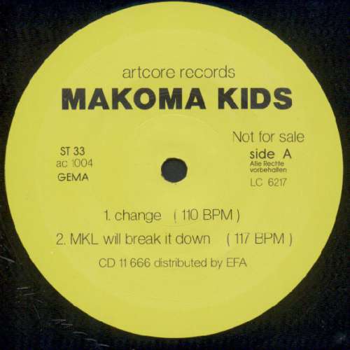 Cover Makoma Kids - Change (12, Promo) Schallplatten Ankauf