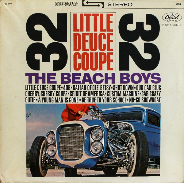Cover The Beach Boys - Little Deuce Coupe (LP, Album) Schallplatten Ankauf