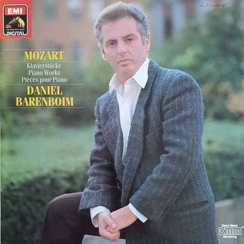 Cover Daniel Barenboim, Wolfgang Amadeus Mozart - Klavierstucke/ Piano Works/ Pieces Pour Piano (LP) Schallplatten Ankauf