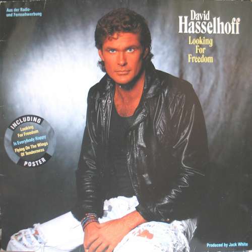 Cover David Hasselhoff - Looking For Freedom (LP, Album) Schallplatten Ankauf