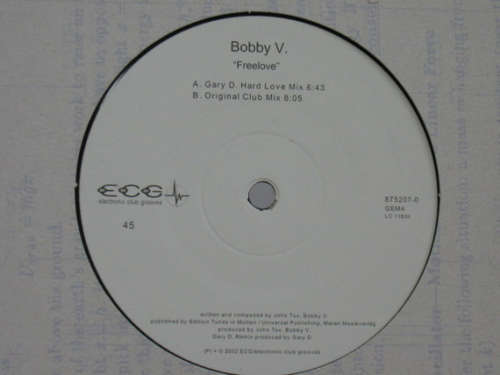 Cover Bobby V - Freelove (12) Schallplatten Ankauf
