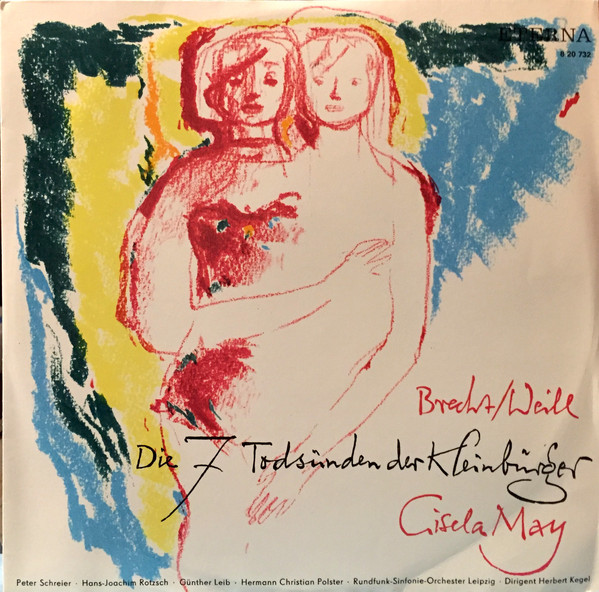 Bild Brecht* & Weill* - Gisela May - Die Sieben Todsünden Der Kleinbürger (LP, Album, Mono) Schallplatten Ankauf