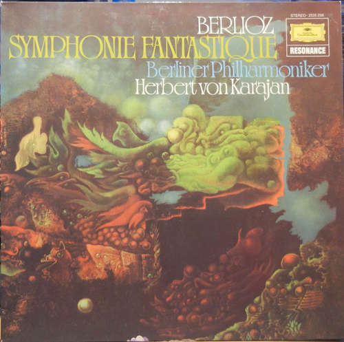 Cover Berlioz* : Berliner Philharmoniker · Herbert von Karajan - Symphonie Fantastique (LP, Album, RE) Schallplatten Ankauf
