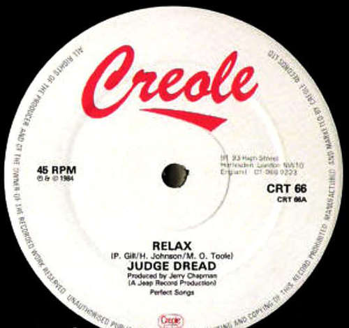 Bild Judge Dread - Relax (12) Schallplatten Ankauf