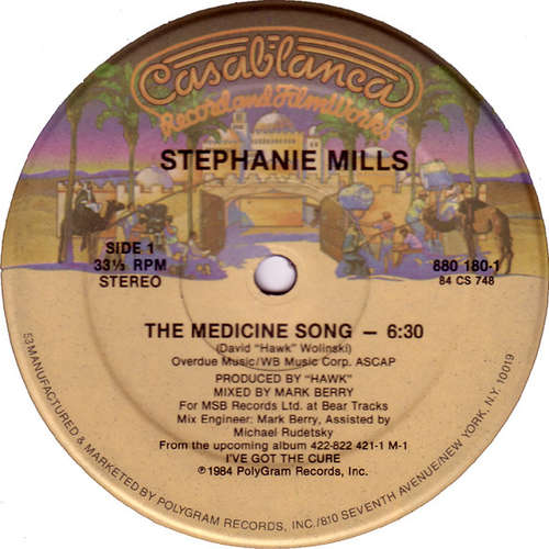 Cover Stephanie Mills - The Medicine Song (12) Schallplatten Ankauf