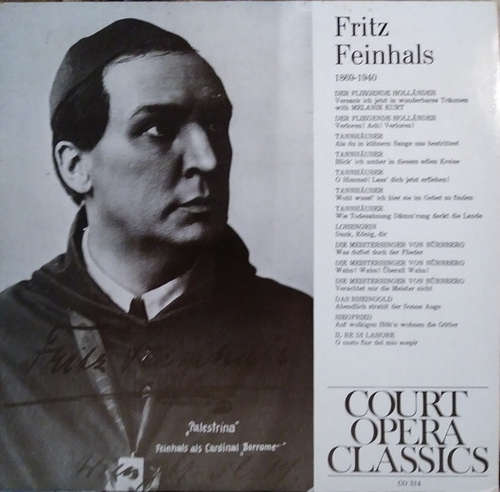 Cover Fritz Feinhals - Fritz Feinhals (LP, Comp) Schallplatten Ankauf