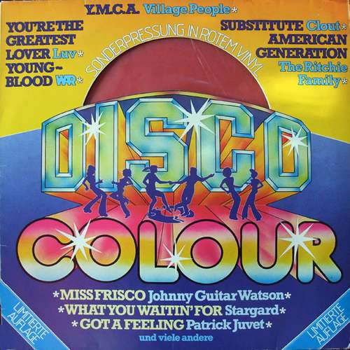 Cover Various - Disco Colour (LP, Comp, Ltd, Red) Schallplatten Ankauf