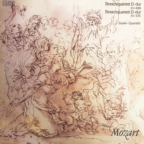 Cover Mozart*, Suske-Quartett - Streichquartett D-dur KV 499 / Streichquartett D-dur KV 575 (LP, Blu) Schallplatten Ankauf