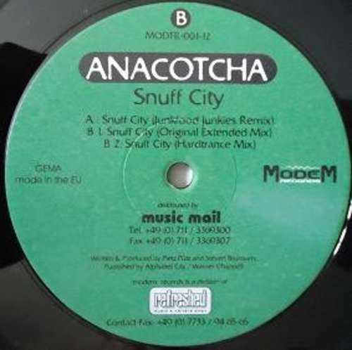 Cover Snuff City Schallplatten Ankauf