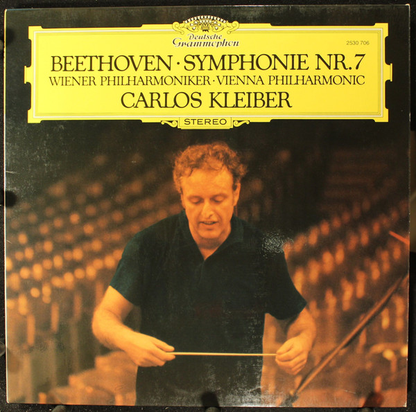 Cover Beethoven* – Wiener Philharmoniker, Carlos Kleiber - Symphonie Nr. 7 (LP) Schallplatten Ankauf