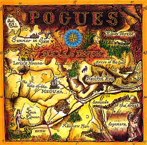 Cover The Pogues - Hell's Ditch (LP, Album) Schallplatten Ankauf