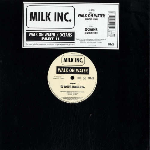 Cover Milk Inc. - Walk On Water / Oceans (Part II) (12) Schallplatten Ankauf