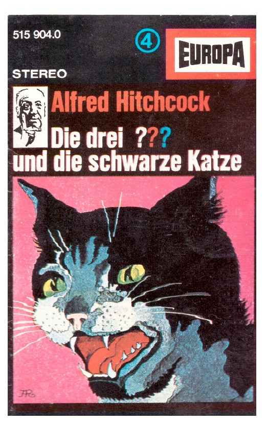 Cover William Arden - Die Drei ??? 4 - Und Die Schwarze Katze (Cass, Yel) Schallplatten Ankauf