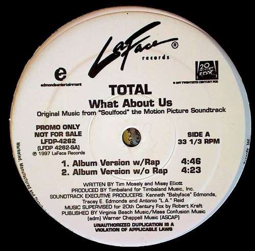 Cover Total - What About Us (12, Promo) Schallplatten Ankauf