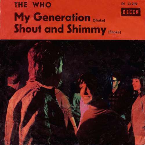 Cover The Who - My Generation / Shout And Shimmy (7, Single) Schallplatten Ankauf
