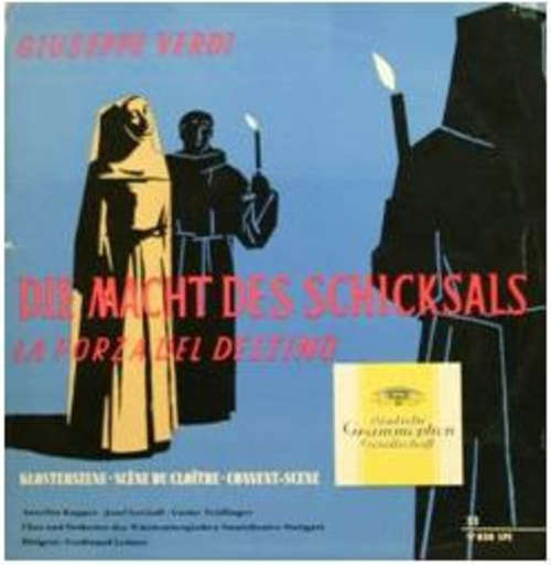 Cover Giuseppe Verdi - Die Macht Des Schicksals (Klosterszene) (10, Mono) Schallplatten Ankauf