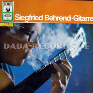 Cover Siegfried Behrend - Gitarre (LP) Schallplatten Ankauf