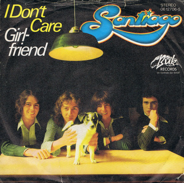Cover Santiago (9) - I Don't Care  (7, Single) Schallplatten Ankauf